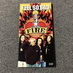 FEEL SO BAD / いつも心にFIRE / 気の毒■8cmシングルCD■型番:ZADL-1052■AZ-3266