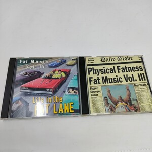 CD 2枚セット　PHYSICAL FATNESS - FAT MUSIC VOL. III/ life in the fat lane FAT MUSIC VOL. III 即決　送料込み　輸入盤