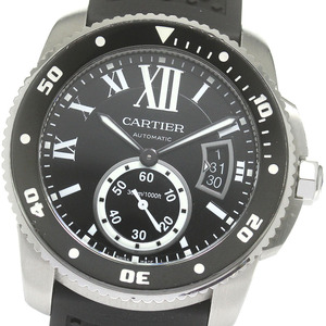 カルティエ CARTIER W7100056 カリブル ドゥ カルティエ ダイバー スモールセコンド 自動巻き メンズ _848515