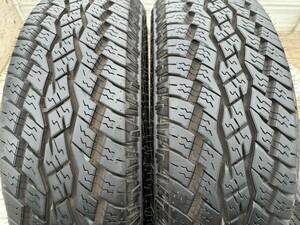 イボ有り！美品！TOYO OPEN COUNTRY A/T EX 215/70R16 2本 2023年 21週