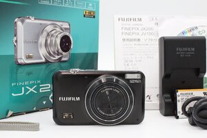 ＜＜化粧箱付き！＞＞【良品】FUJIFILM 富士フイルム デジタルカメラ FinePix JX200 ブラック FX-JX200B #LE2024440