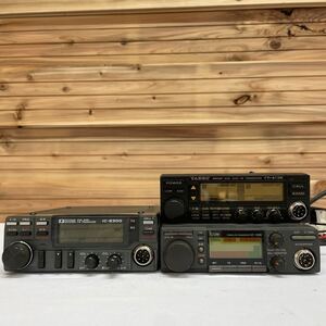 ⑪ 無線機 トランシーバー 3点まとめ YAESU ICOM FT-4700 IC-338 IC-2300 動作未確認 現状販売 部品取り