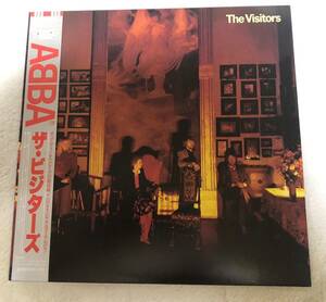 ABBA アバ THE VISITORS ザ・ビジターズ 帯付き LPレコード