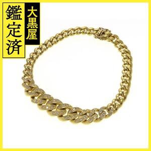 Jewelry ノンブランドジュエリー 貴金属・アクセサリー ブレスレット K18 D0.53ct 31.4g 18.0cm【430】