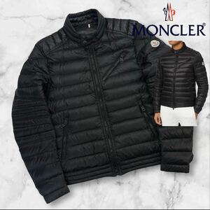 定価20万超 極美品 MONCLER モンクレール ROYAT 軽量 ダウンジャケット サイズ1/S相当 ブラック 黒 並行輸入 100%正規品 近年モデル A2901