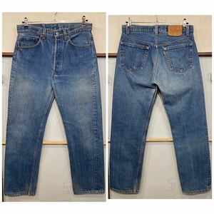 32 × 29.5 USA製 Levis501 リーバイス 90s 80s 70s vintage ヴィンテージ 505 606 517 646 684 550 BIG E XX 66前期 後期 アメリカ製 