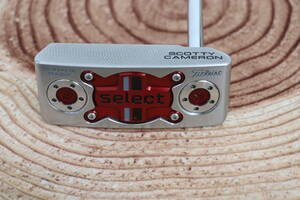 ☆★スコッティキャメロン【Scotty Cameron】 SELECT SQUAREBACK/ セレクトスクエアバック パター★34インチ★ヘッドカバー2個付き☆