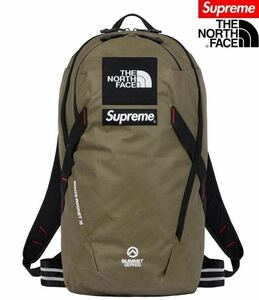 ほぼ新品 １円！Supreme × The North Face Summit リュック　バックパック　EXPEDITION　カーキ