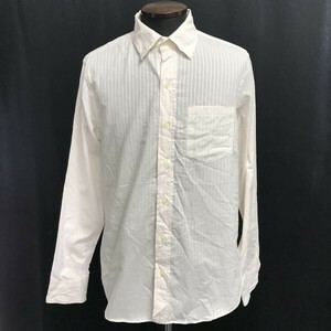 日本製★タケオキクチ/TAKEO KIKUCHI★長袖シャツ【3/メンズL/薄ピンク/light pink/ストライプ】Tops/Shirts◆BH762