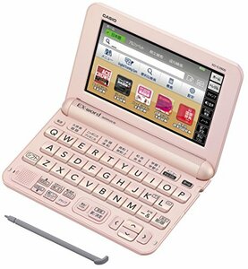 カシオ 電子辞書 エクスワード 中学生モデル XD-G3800PK ライトピンク コンテンツ140(中古品)　(shin