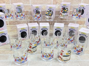 長期保管品! コカコーラ Disney/ディズニー ホログラス 昭和レトロ 2種類/16点セット 【2691y2】