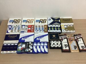 ◯営KU048-A8T80【埼玉発】ゴルフボール100球+グローブ3点まとめ売り TOURB BRIDGESTONE ROYAL BLUE ALTUS グローブサイズ22cm×2 24cm×1