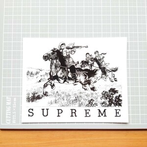 シュプリーム ステッカー Riders 19SS ホワイト 正規品 送料無料!! 匿名配送 追跡可能 SUPREME Supreme supreme