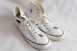 ☆CONVERSE/ALL STAR US HINOMARU HI/ホワイト/US9.5/JP28cm/ほぼ未使用、完売品、正規品☆