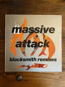 【代理出品】Massive Attack「Blacksmith Remixes」UK盤 12inch Trip Hop Dub Soul トリップホップ ダブ ソウル マッシヴアタック