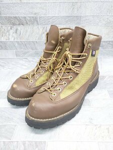 ■ Θ Danner LIGHT 30420X ダナーライト USA製 ワークブーツ マウンテンブーツ US8 UK7.5 ブラウン メンズ P