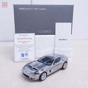 オートアート 1/18 フォード シェルビー GR-1 コンセプト アルミニウム No.73071 AUTO art FORD SHELBY CONCEPT【20