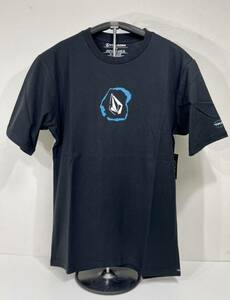 VOLCOM ボルコム AF322001BLK メンズ Lサイズ 半袖Tシャツ プリント ロゴティー PrintLogoTee ブラック色 ヴォルコム 新品 即決 送料無料