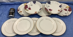 陶器製　RC Noritake Nitto Royalオールドノオリタケ等　小皿　2種10枚　検　キッチン　食器　工芸　陶芸　住まい　コレクション