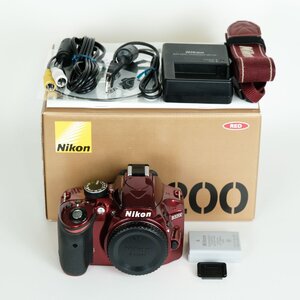 [良品] Nikon D3200ボディ レッド / ニコンFマウント