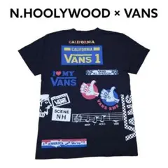 VANS×N.HOOLYWOODビッグプリントTシャツ　ヴァンズ　エヌハリウッド