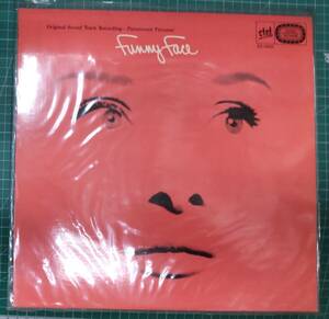 【LP】US盤 funny face オードリー・ヘップバーン「パリの恋人」オリジナル・サウンド・トラック ジョージ・カーシュイン DS-15001●H3726