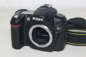 【ジャンク品】Nikon/D80/ボディ/デジタル一眼 ⑥