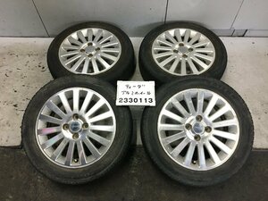 日産 純正 オプション AUTECH オーテック 5.5J+50 PCD100 4穴 SAILUN 175/60R15 2018年 残溝有 ノート キューブ ティーダ マーチ 009523