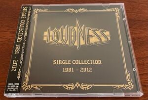 美品 LOUDNESS SINGLE COLLECTION 1981-2012 CD ラウドネス LAZY EZO earth shaker GISM X Flatbacker 44 Magnum Dead End Action Anthem