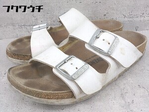 ◇ BIRKENSTOCK ビルケンシュトック アリゾナ コンフォート サンダル サイズ22.5cm ホワイト レディース