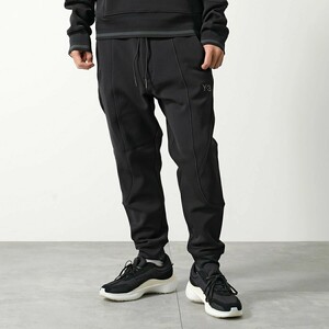 50%off 新品未使用 Y-3 U TRACK PANTS トラックパンツ ウール混 HM5035 メンズ M ブラック ワイスリー ヨウジヤマモト パンツ ジョグパンツ