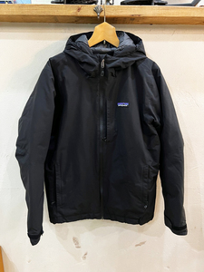 1505★Patagonia/パタゴニア Windsweep Down Hoody ウインドスウィープダウン #84890 ダウンジャケット ブラック メンズS アウトドア★