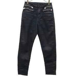 未使用 ディーゼル テーパードデニムパンツ w23 ネイビー DIESEL ジーパン レディース