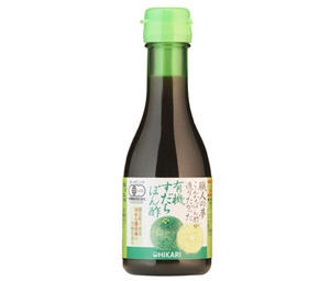 職人の夢 こんなぽん酢が造りたかった 有機すだちぽん酢(180ml)★オーガニック★無添加・無化学調味料★最高級の原材料を厳選(*^^*)