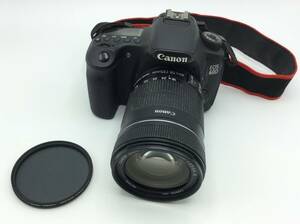 C35◎【通電/動作/精度未確認】 Canon キャノン EOS 60D ボディ EFS 18-135㎜ レンズ デジタル 一眼レフ カメラ 現状品 ジャンク品