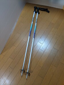 IY0792 TREND SUCCESS スキー ストック 約115cm 現状品 JUNK