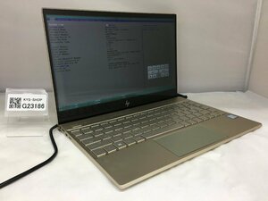 ジャンク/ HP HP ENVY Laptop 13-ah0xxx Intel Core i5-8250U メモリ8.19GB ストレージ無し 【G23186】