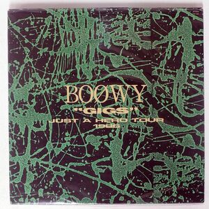 BOOWY/GIGS JUST A HERO TOUR 1986/EASTWORLD T321095 LP