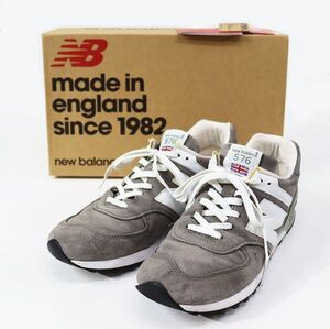 NEW BALANCE (ニューバランス) M576GRS / GRAY SUEDE グレースウェード 中古品 27.5cm □