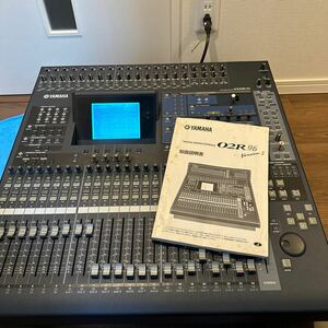 希少通電確認済!! YAMAHA ヤマハ O2R96 VERSION2 MY16-AT 取扱説明書付属 オーディオ機器 デジタルミキサー　DIGITAL MIXING CONSOLE