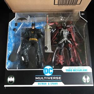 マクファーレントイズ スポーン＆バットマン　DCマルチバース　未開封