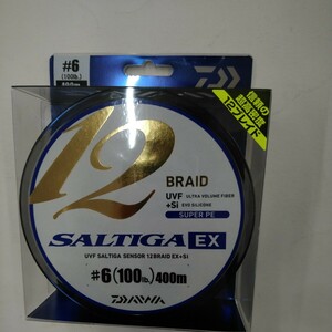 新品 ダイワ DAIWA UVF ソルティガ センサー 12ブレイド 12EX+Si 6号 100lb 400m ヒラマサ クロマグロ キハダマグロ キャスティング 日本製