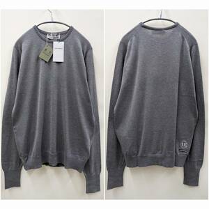 JOHN SMEDLEY×uniform experimentジョンスメドレー×ユニフォームエクスペリメント/COTTON CREWNECK KNIT/ニット/セーター/新品タグ付き