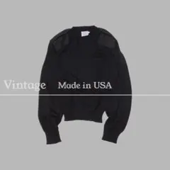 Vintage｜ミリタリーニット　Made in USA