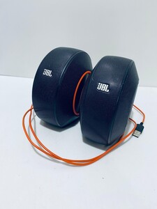 JBL Pebbles USB スピーカー パワードスピーカー 外部入力端子あり PCスピーカー パワーを確認本体 動作品 動作確認済 (P-8)