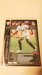 ☆WCCF2009-2010☆09-10☆350☆黒☆フレドリック・カヌーテ☆セビージャFC☆Frederic Kanoute☆Sevilla FC☆