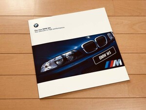 ◆◆◆【送料無料】『新品』 E39 BMW 5シリーズ Ｍ5◆◆大判 厚口カタログ 1999年11月1日現在◆◆◆