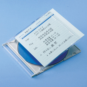 【10個セット】 サンワサプライ 手書き用インデックスカード(ブルー) JP-IND6BLX10