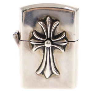 CHROME HEARTS クロムハーツ ZIPPO LIGHTERZ-V1 V1スモールCHクロスジッポライター シルバー