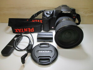 ☆PENTAX デジタル一眼カメラ smc DA 1:2.8 16-50 77㎜レンズセット(K20D-W)1460万画素 少々難あり⑨!!